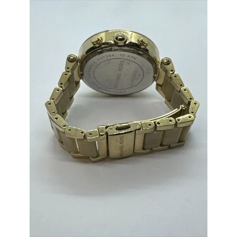 Michael Kors MK5632 Women's Gold Tone Analog Dial Quartz Wrist Watch JNA372